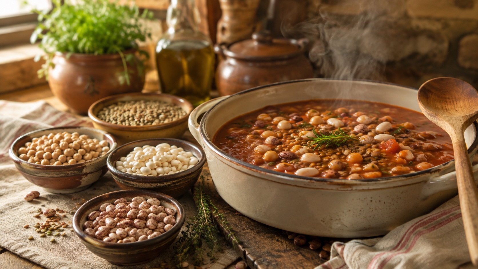 Legumi secchi: ammollo, cottura e tre ricette che non stancano